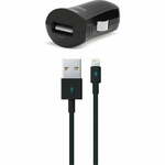 Ttec autopunjač MFi- 1xUSB - Black - + Lightning cable 1,2m