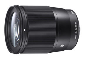 Sigma objektiv 16mm