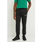 Donji dio trenirke Helly Hansen Cotton Fleece boja: crna, bez uzorka, 54163