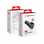 Forcell car ch.USB-C+PD20W crn