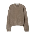 Bershka Sweater majica tamno smeđa 24016368