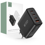 Tech-Protect NC100W-GaN 4-port Network Charger PD 100W QC 3.0 Black