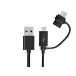 Samsung podatkovni kabel EP-DG950DBE Combo Type C ili MicroUSB na (USB)