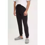 Homewear hlače HUGO boja: crna, s tiskom, 50532297