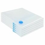 vidaXL Vakuum vrećica za putovanje Prozirna Plastika 120 x 70 cm