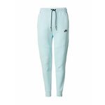 Nike Sportswear Hlače 'TCH FLC' svijetloplava / crna