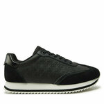 Tenisice Calvin Klein Runner Lace Up - Mono Mix HW0HW02294 Crna