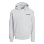 JACK & JONES Sweater majica 'JJBeau' siva melange / crna 21689314
