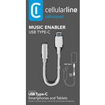 CellularLine Musicenabler adapter, bijel