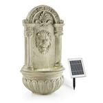 Blumfeldt Löwenstein, zidna fontana, vrtna fontana, 2W solar, LED, polyresin, izgled kamena